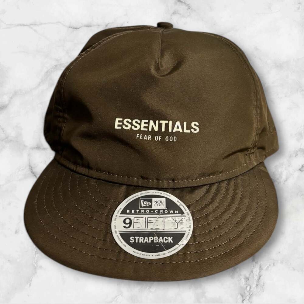 Essentials Fear Of God Strapback Hat